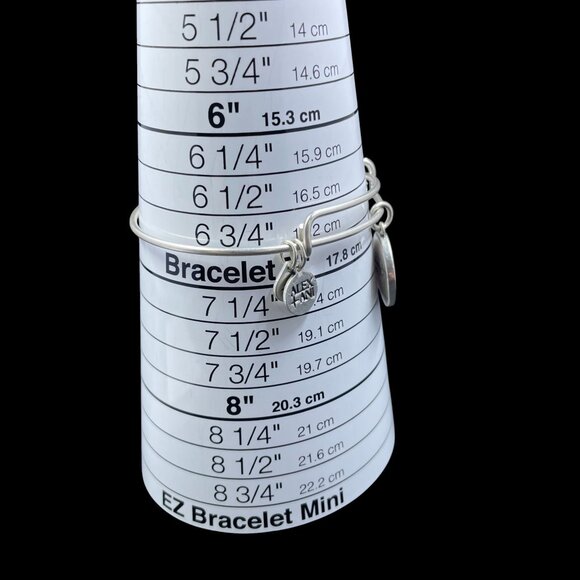 Alex And Ani Moon Stars Bracelet Silver Blue Druzy Celestial Boho Spiritual - Picture 7 of 7